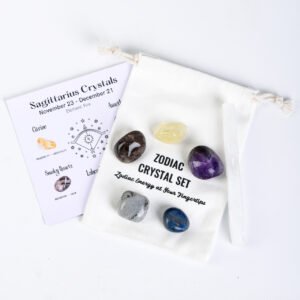 Sagittarius Zodiac Crystal Stone Set - Image 4