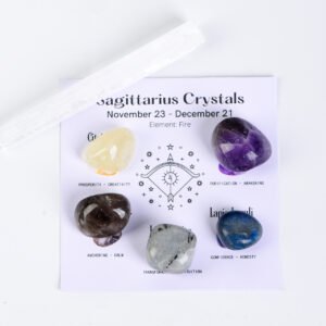 Sagittarius Zodiac Crystal Stone Set