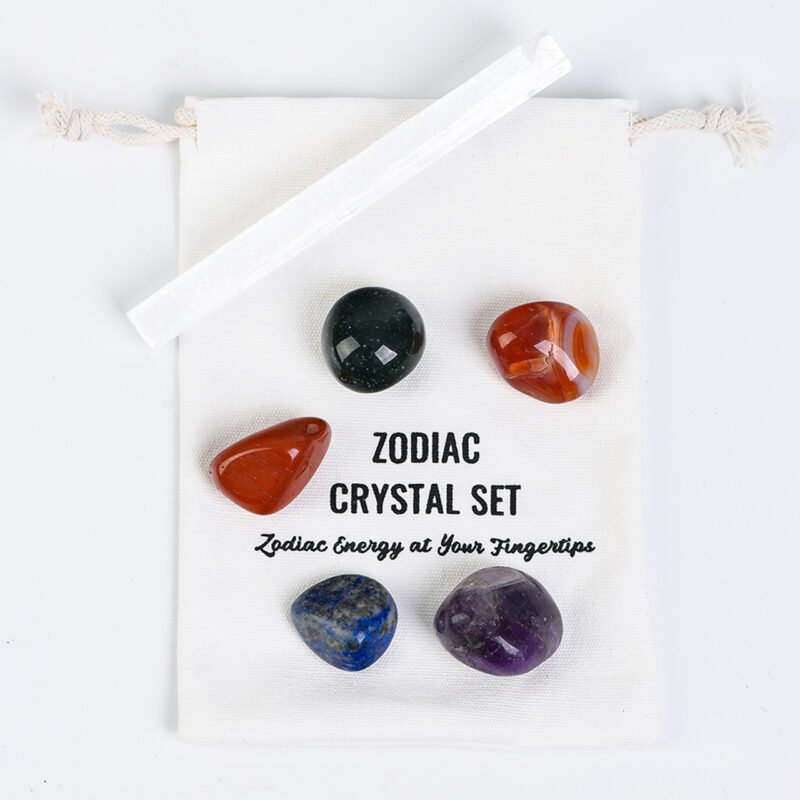 Pisces Zodiac Crystal Stone Set - Image 3